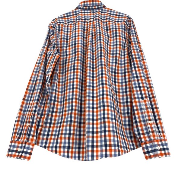 JACK SPADE NEW YORK Palmer Gingham Dobby Button Down Long Sleeve Shirt Size XL - Picture 11 of 16